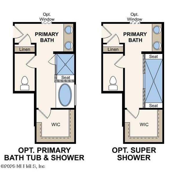 2D floor plan layout of this home in Seminole Palms, Palm Coast, FL (Image 7).