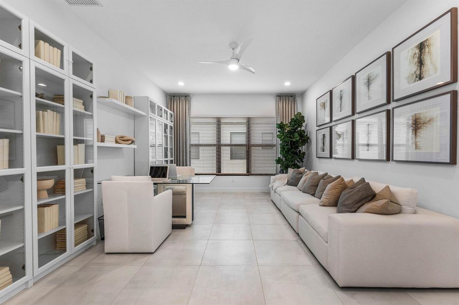 Furnished interior view inside a new home in Valencia Grand, Boynton Beach (Image 29). Furnished interior view inside a new home in Valencia Grand, Boynton Beach (Image 29).