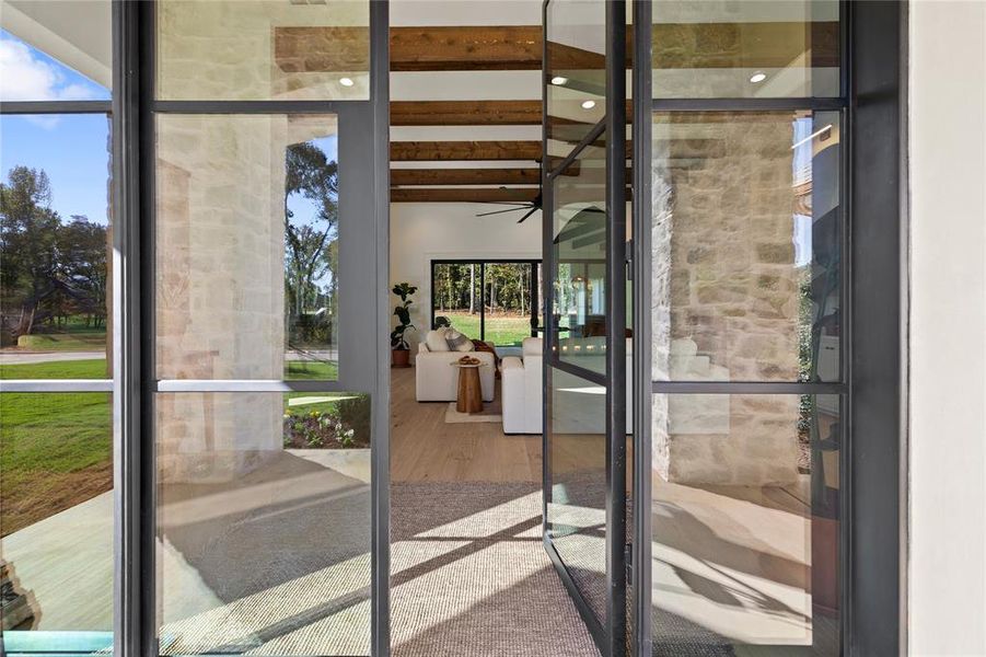 Exterior details and patio area of a home in , Tyler (Image 4).