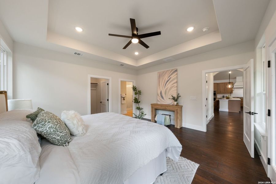 Furnished interior view inside a new home in , San Antonio (Image 37).