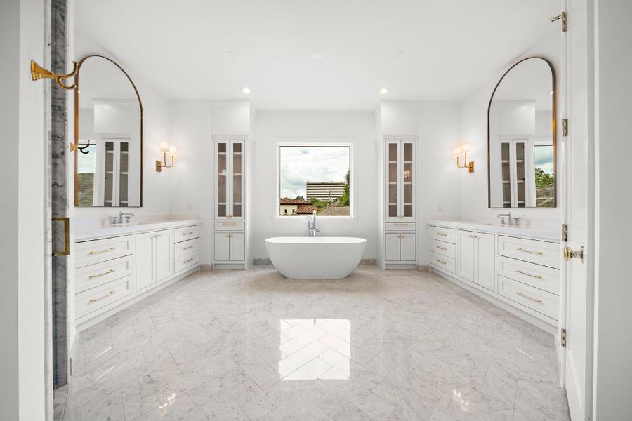 Furnished interior view inside a new home in , Houston (Image 5).