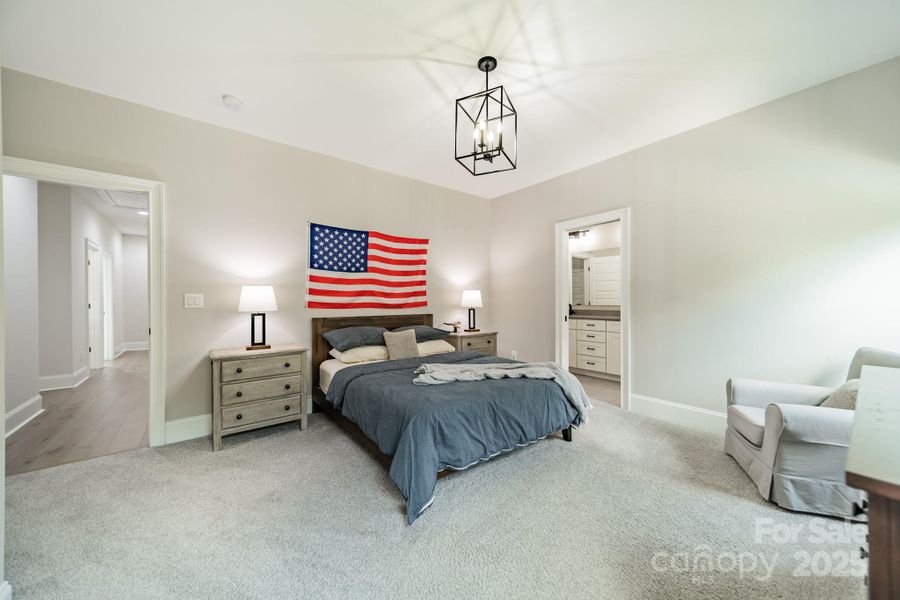 Furnished interior view inside a new home in , Waxhaw (Image 36).