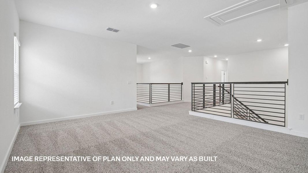 Spacious, unfurnished interior of a new home in Rosenbusch Ranch, Leander (Image 31). Spacious, unfurnished interior of a new home in Rosenbusch Ranch, Leander (Image 31).