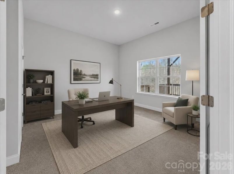 Furnished interior view inside a new home in Northlake, Statesville (Image 15).