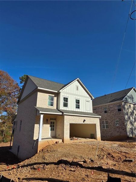 In-progress construction of a new home in , Buford, GA (Image 16).