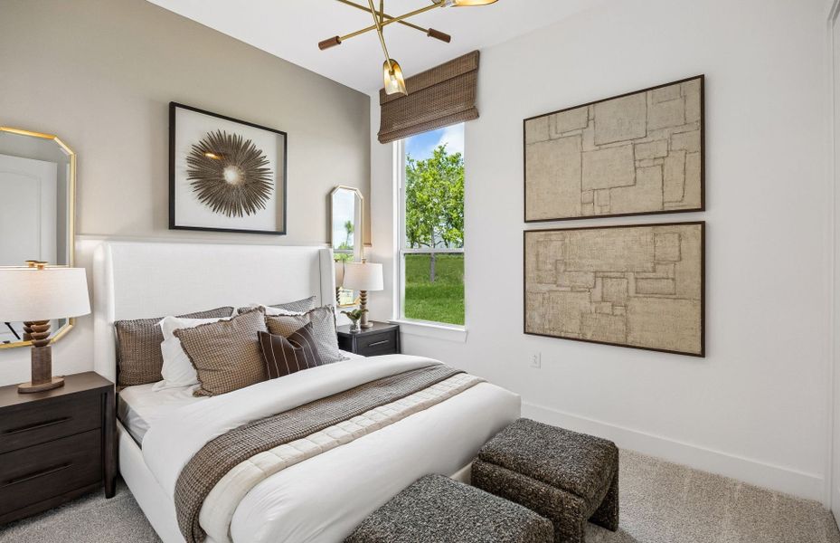 Representative furnished interior of a home built from the Stellar by Del Webb in Del Webb Sugar Land at Ryehill, Rosenberg (Image 14).