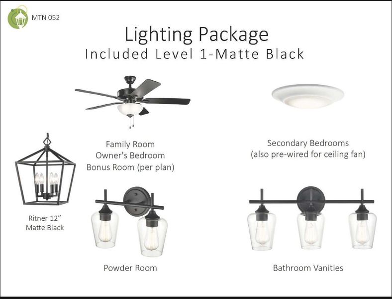 Interior Selections - Lighting