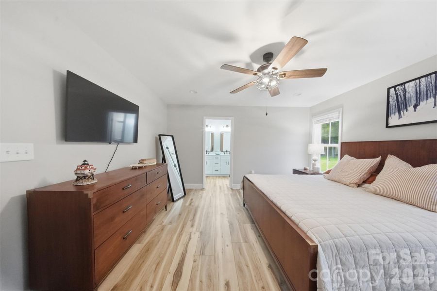 Furnished interior view inside a new home in , Crouse (Image 12).