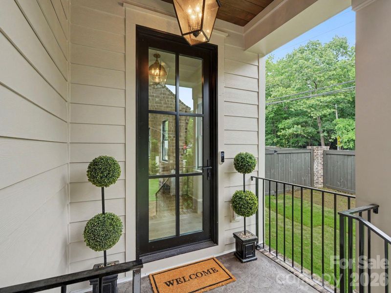 Exterior details and patio area of a home in , Charlotte (Image 29). Exterior details and patio area of a home in , Charlotte (Image 29).