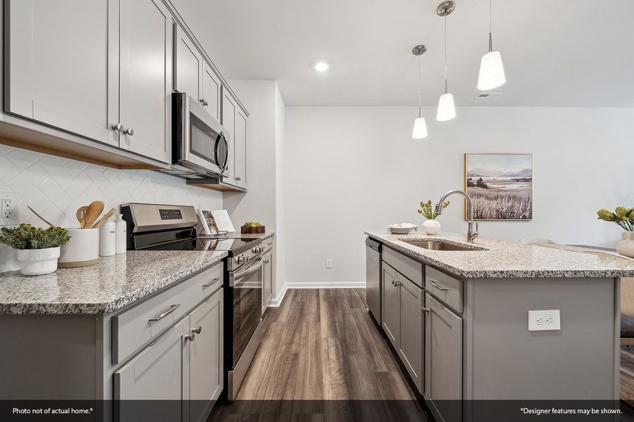 Furnished interior view inside a new home in Lakeview Village, Charlotte (Image 12).