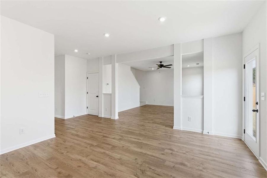 Spacious, unfurnished interior of a new home in The Reserve at Chapel Hill Phase II, Douglasville (Image 20). Spacious, unfurnished interior of a new home in The Reserve at Chapel Hill Phase II, Douglasville (Image 20).