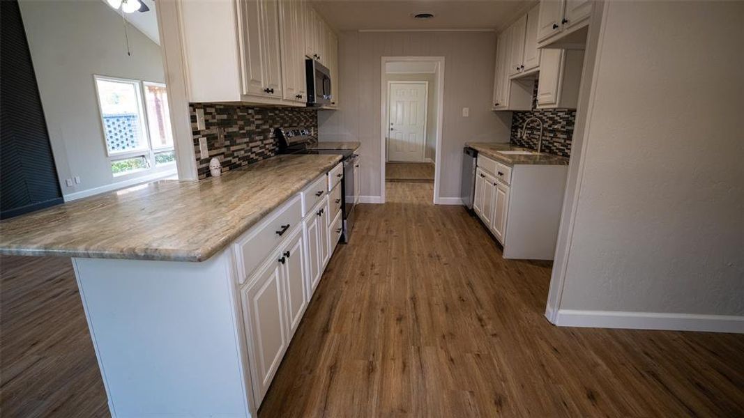 Furnished interior view inside a new home in , Paris (Image 5). Furnished interior view inside a new home in , Paris (Image 5).