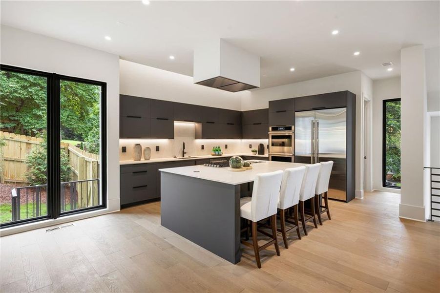 Furnished interior view inside a new home in , Atlanta (Image 17).