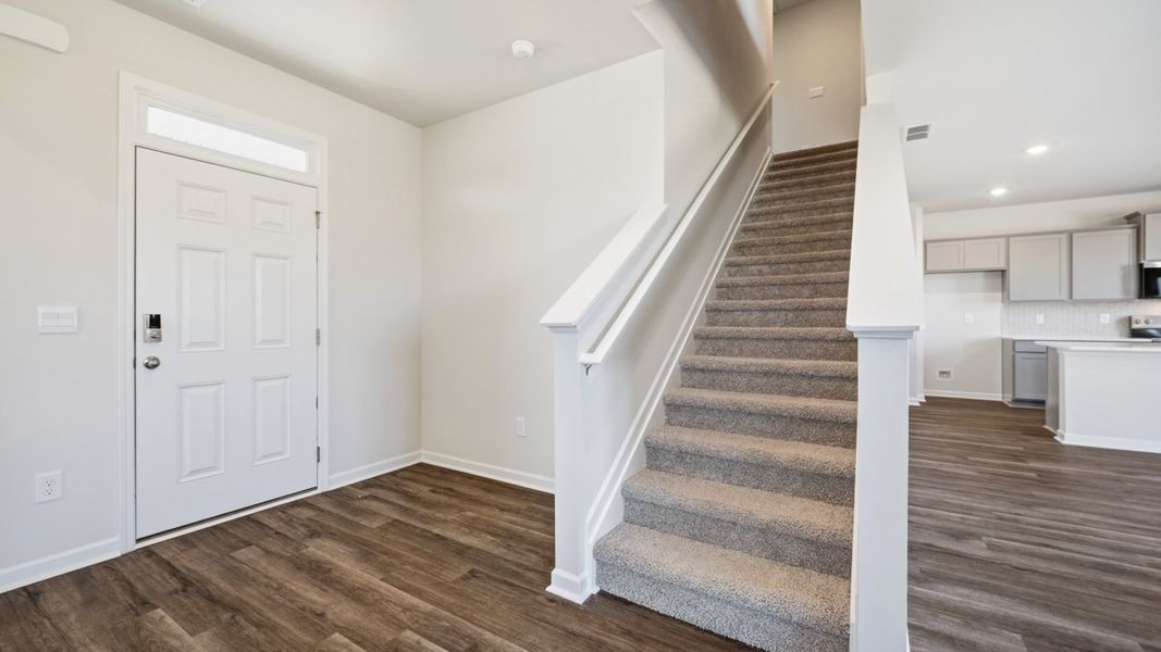 Representative unfurnished interior of a home built from the Flora by D.R. Horton in Fox Crossing, Griffin (Image 19).
