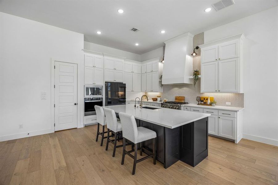 Furnished interior view inside a new home in , Prosper (Image 8).