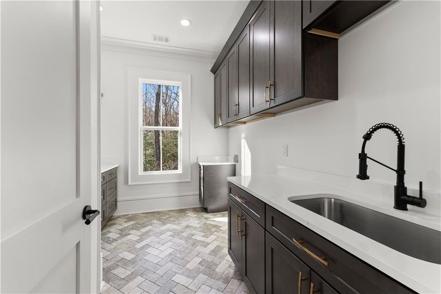 Furnished interior view inside a new home in , Loganville (Image 5). Furnished interior view inside a new home in , Loganville (Image 5).