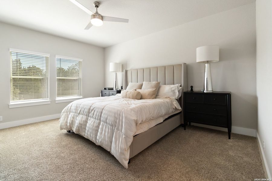 Furnished interior view inside a new home in Brookstone Creek, San Antonio (Image 34). Furnished interior view inside a new home in Brookstone Creek, San Antonio (Image 34).
