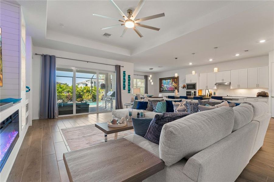 Furnished interior view inside a new home in , Punta Gorda (Image 13).