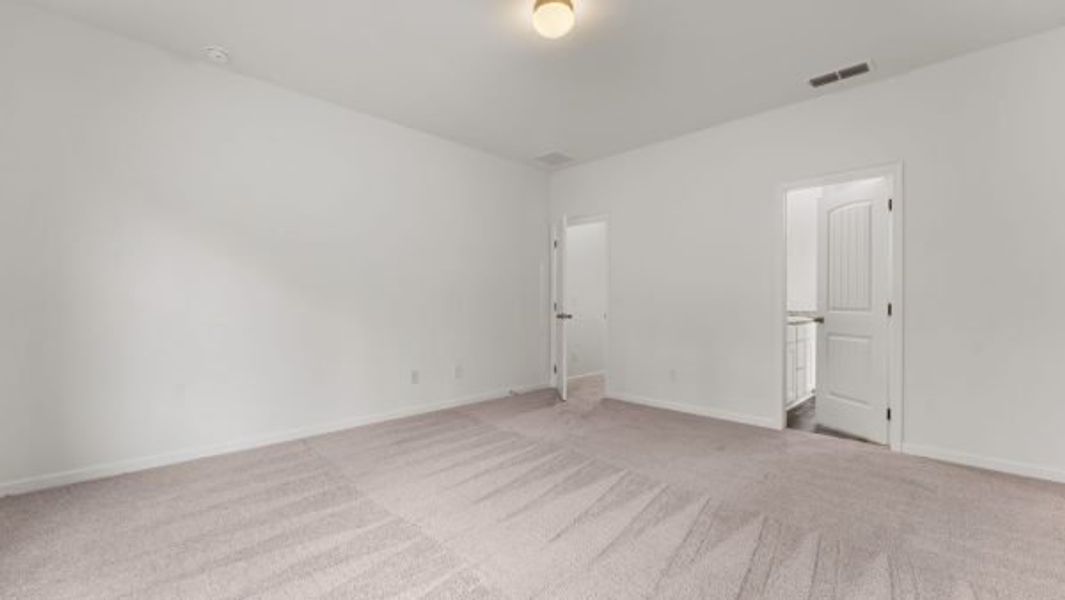 Representative unfurnished interior of a home built from the Elmsworth by Piedmont Residential in Clemit Harris Place, Newnan (Image 17).