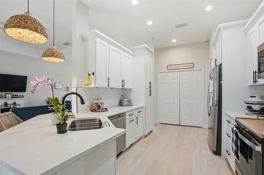 Furnished interior view inside a new home in , Weeki Wachee (Image 9).