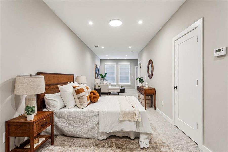 Furnished interior view inside a new home in Avenue at Oakland City, Atlanta (Image 3).