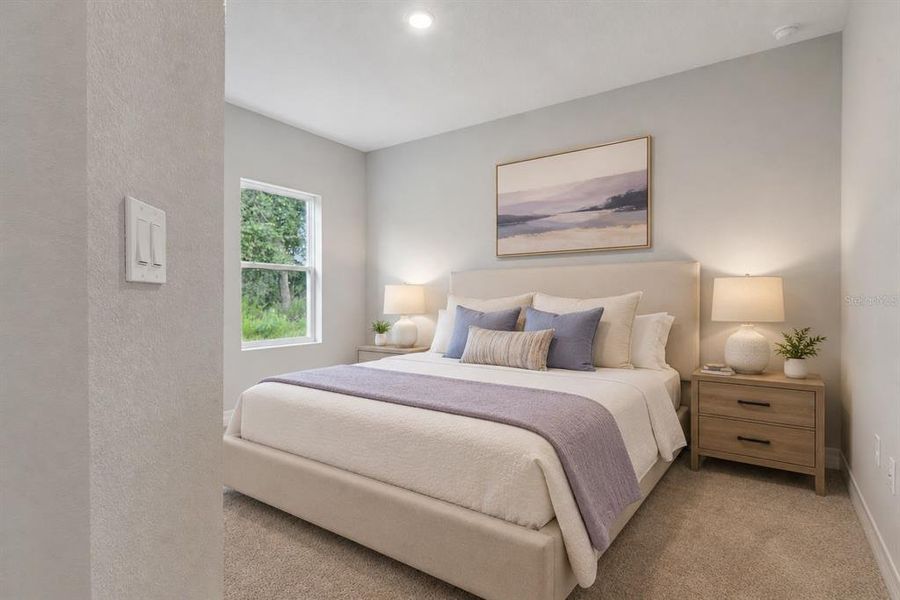 Furnished interior view inside a new home in , Ocala (Image 10).