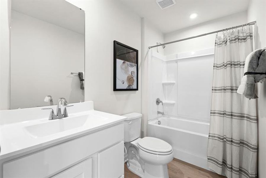 Furnished interior view inside a new home in Royal Oaks Single-Family Homes, Hardeeville (Image 19). Furnished interior view inside a new home in Royal Oaks Single-Family Homes, Hardeeville (Image 19).