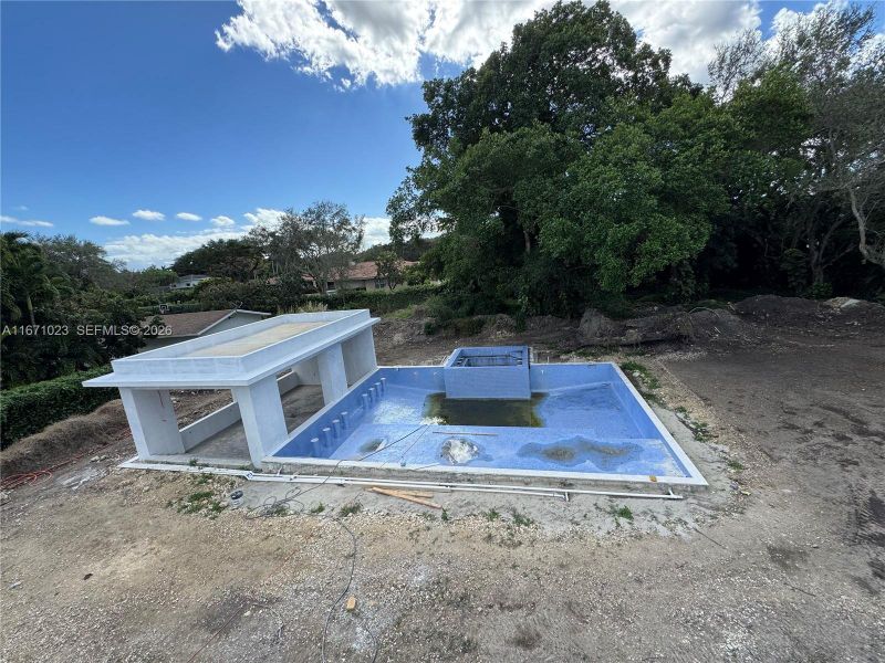 In-progress construction of a new home in , Pinecrest, FL (Image 46). In-progress construction of a new home in , Pinecrest, FL (Image 46).