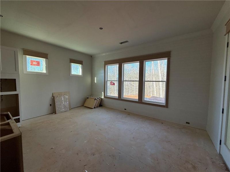 In-progress construction of a new home in , Pendergrass, GA (Image 31).