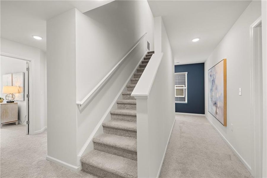 Spacious, unfurnished interior of a new home in The Retreat at Walden Park, Jonesboro (Image 20).