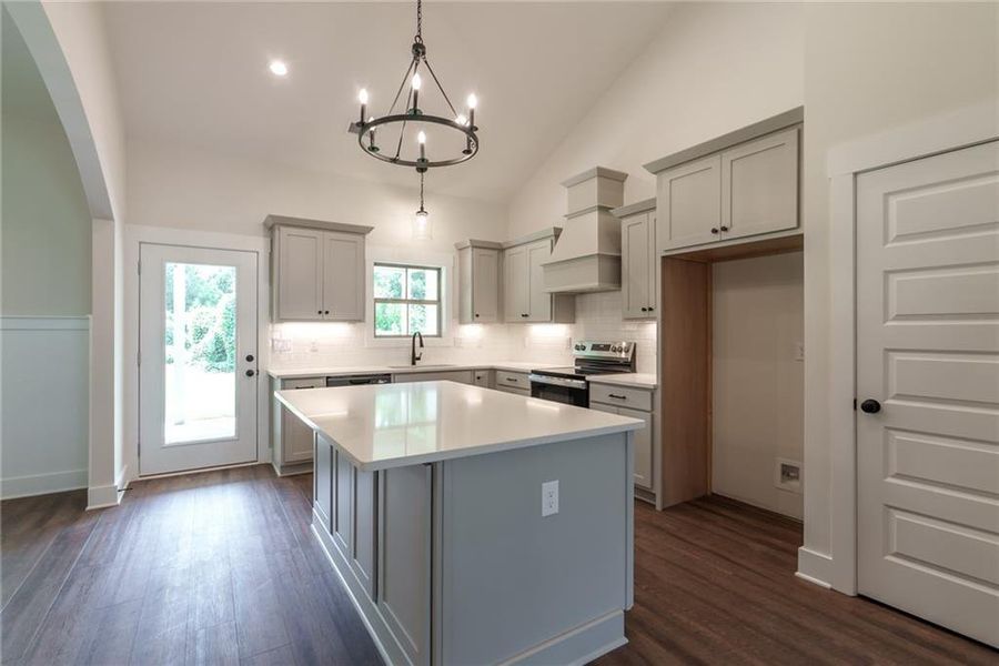 Furnished interior view inside a new home in , Social Circle (Image 9).