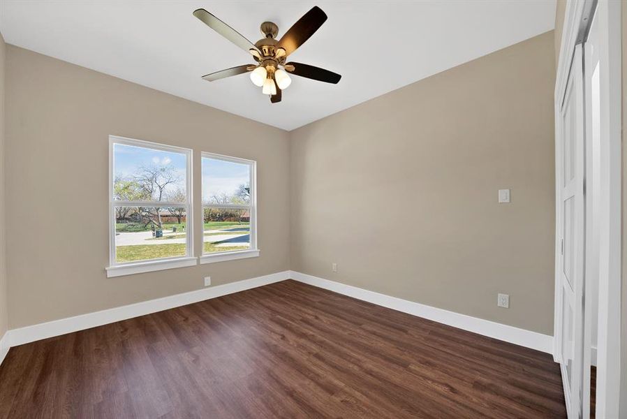 Spacious, unfurnished interior of a new home in , The Colony (Image 26).