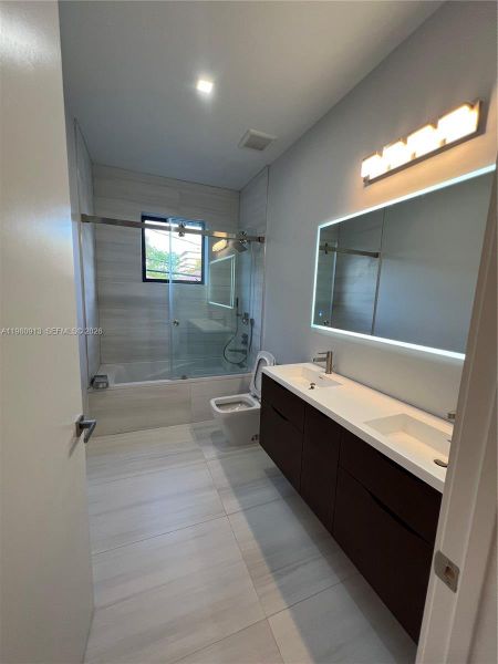 Furnished interior view inside a new home in , Miami (Image 9). Furnished interior view inside a new home in , Miami (Image 9).