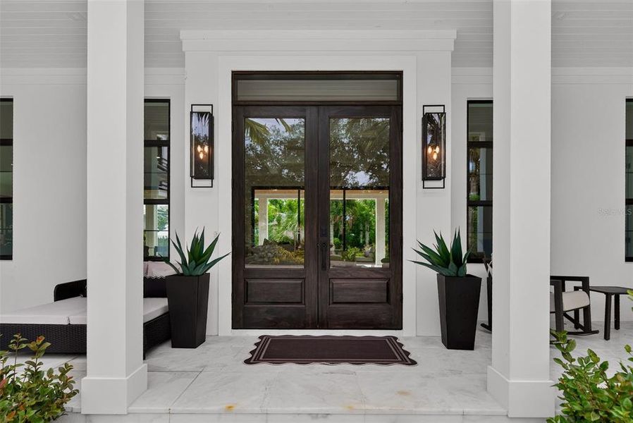 Exterior details and patio area of a home in , Sarasota (Image 34). Exterior details and patio area of a home in , Sarasota (Image 34).