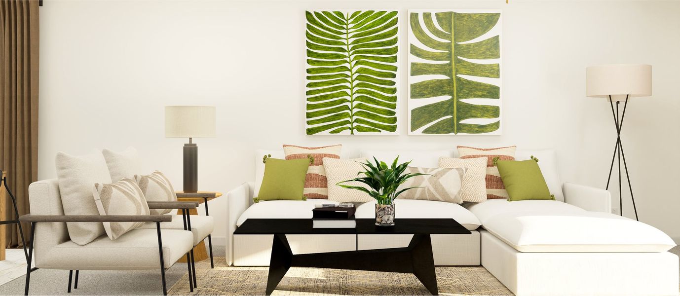 Columbia living room