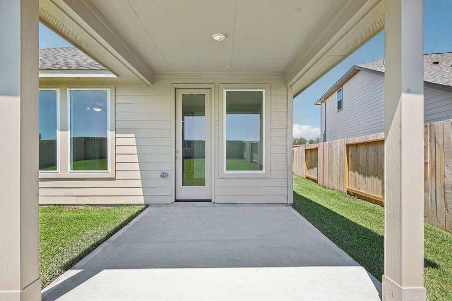 Covered Patio
