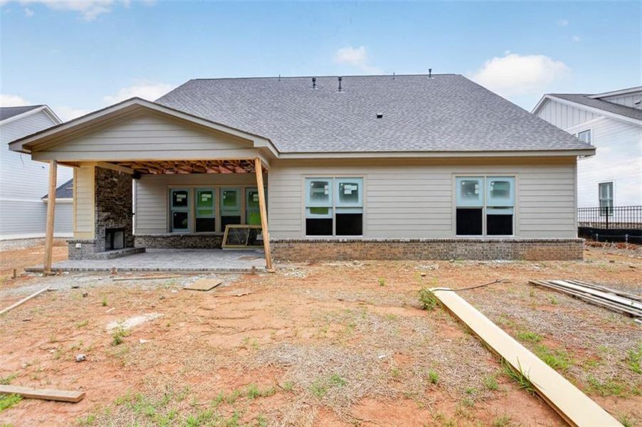 In-progress construction of a new home in , Statham, GA (Image 11). In-progress construction of a new home in , Statham, GA (Image 11).