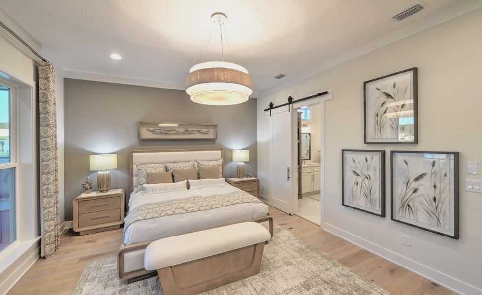 Furnished interior view inside a new home in Middlebourne, St. Johns (Image 17).