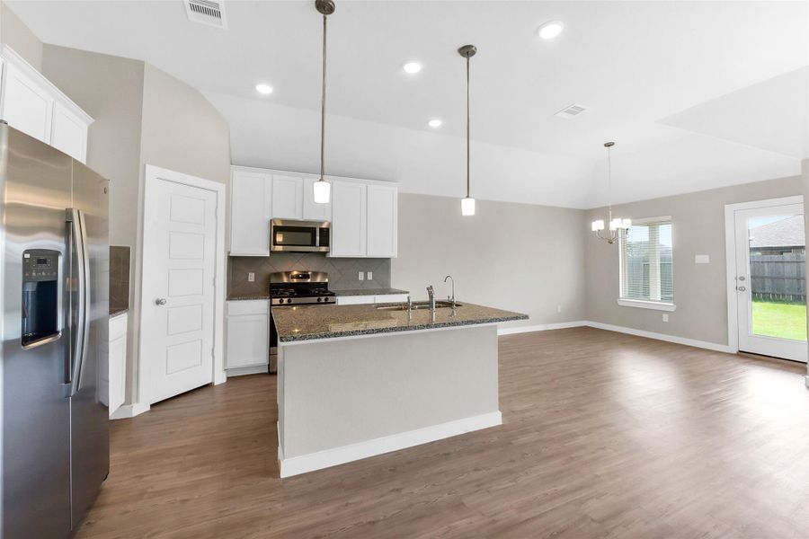 Furnished interior view inside a new home in Southwinds, Baytown (Image 3).
