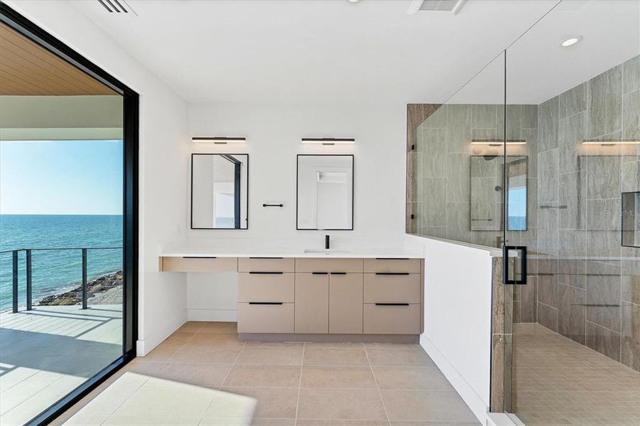 Furnished interior view inside a new home in , Nokomis (Image 28).