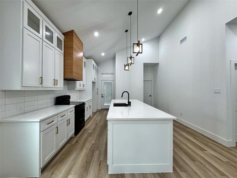 Furnished interior view inside a new home in , Greenville (Image 10).