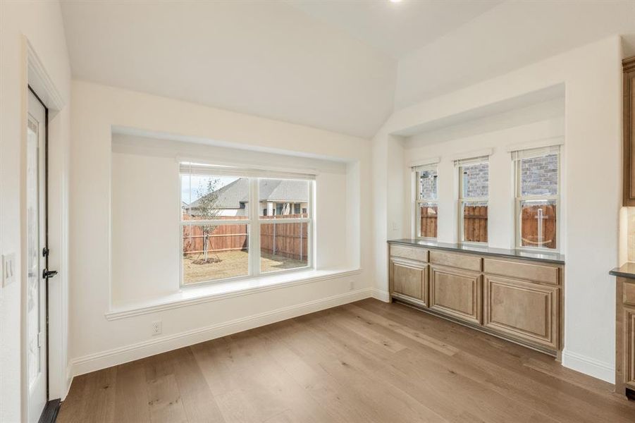 Furnished interior view inside a new home in Timberbrook, Justin (Image 19).