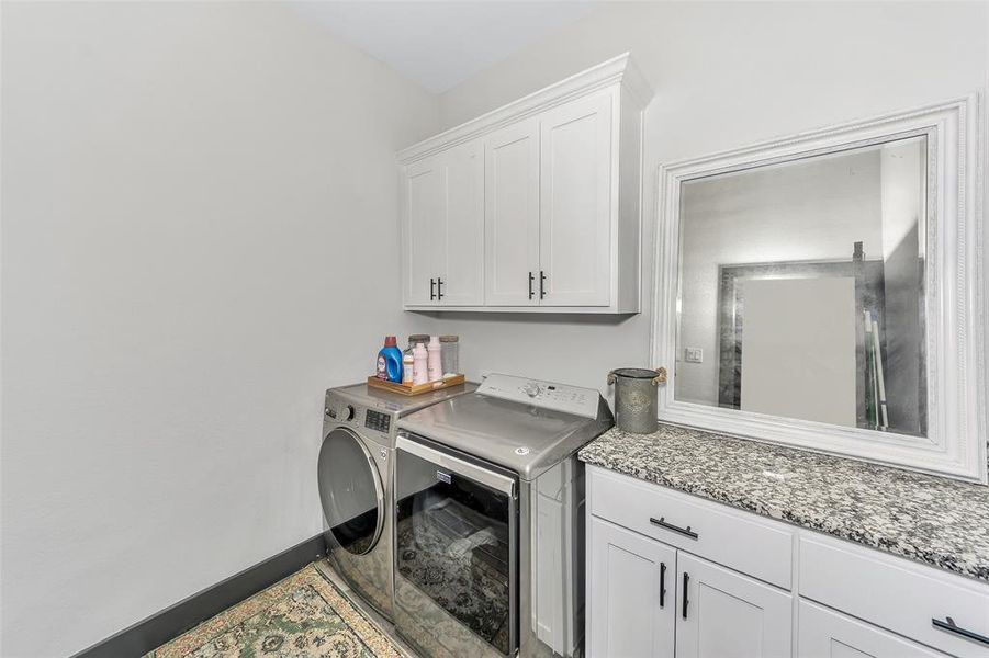 Furnished interior view inside a new home in , Weatherford (Image 30).
