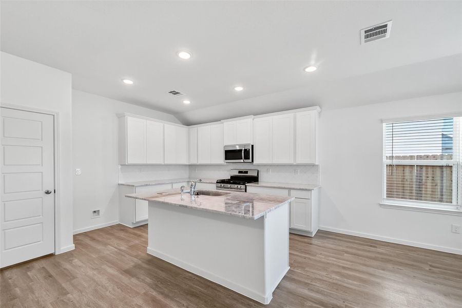 Furnished interior view inside a new home in Rollingbrook Estates, Baytown (Image 7).