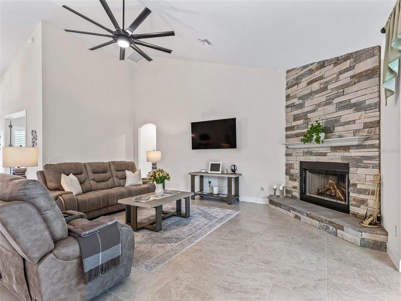 Furnished interior view inside a new home in , Lady Lake (Image 5). Furnished interior view inside a new home in , Lady Lake (Image 5).
