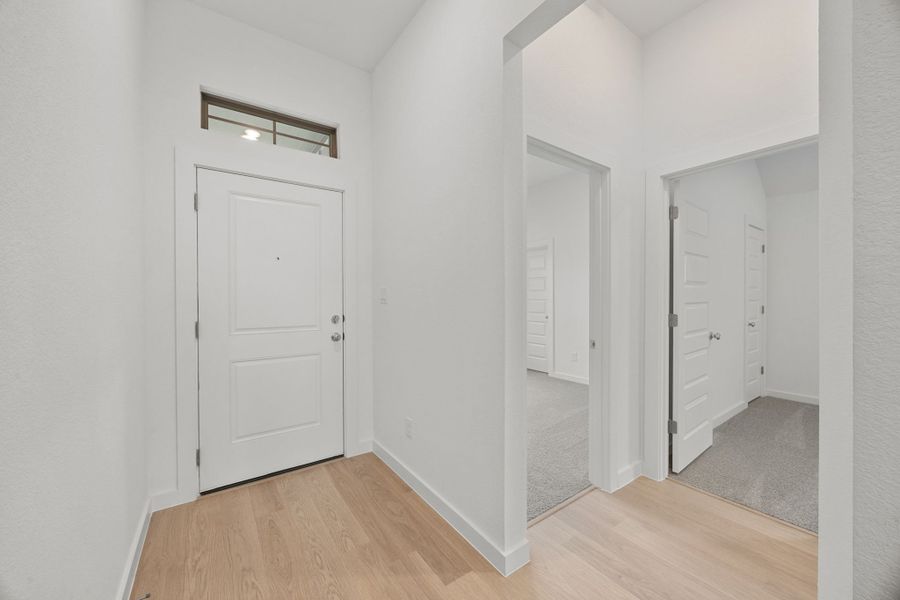 Representative unfurnished interior of a home built from the Brazos | Prairie Winds by Trophy Signature Homes in Prairie Winds, Hutto (Image 23).