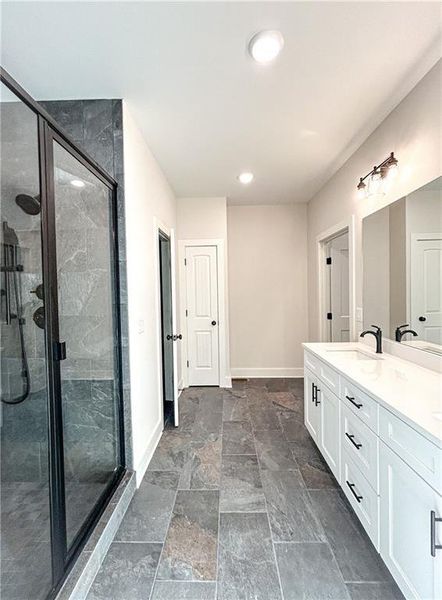 Furnished interior view inside a new home in , Cartersville (Image 3).