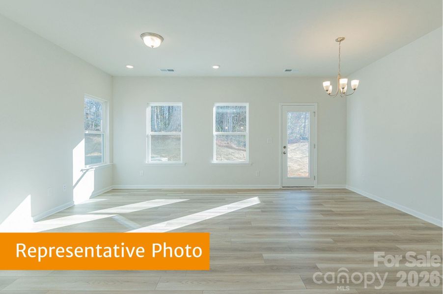 Rutledge Family Room and Dining