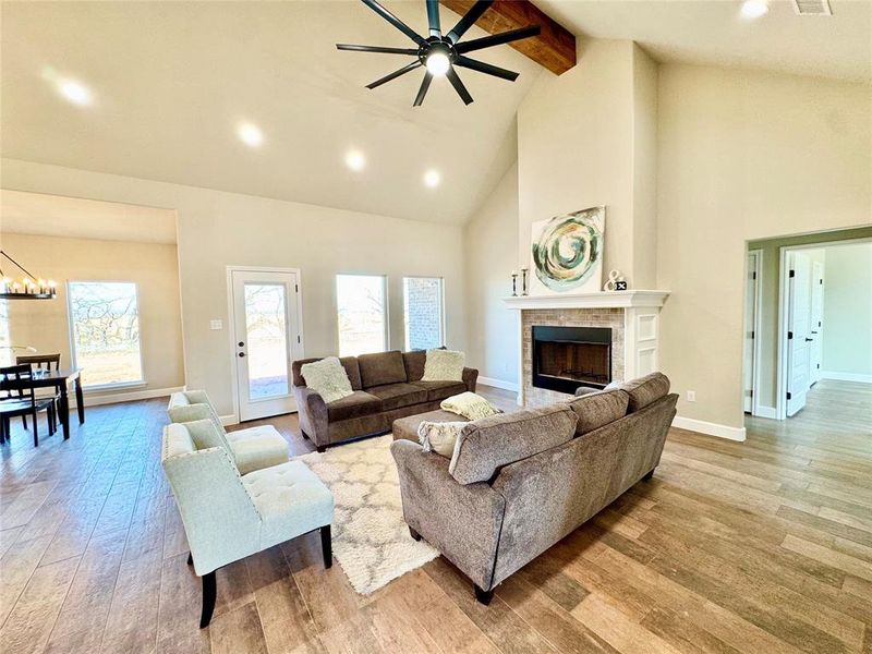 Furnished interior view inside a new home in , Abilene (Image 10). Furnished interior view inside a new home in , Abilene (Image 10).