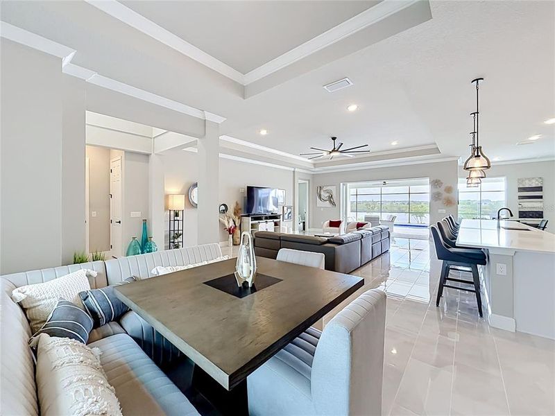 Furnished interior view inside a new home in , Mount Dora (Image 6).